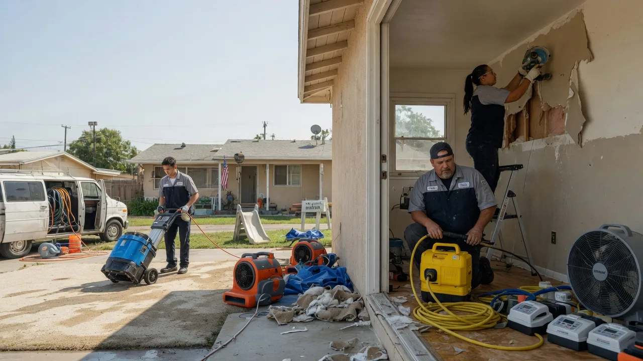 Water Damage Restoration in Mannsville, OK near me